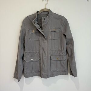 Loft Gray Utility Jacket